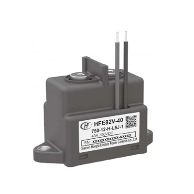 HFE82V-40 HONGFA Hoogspanning DC-schakelaar 450V 750V 40A